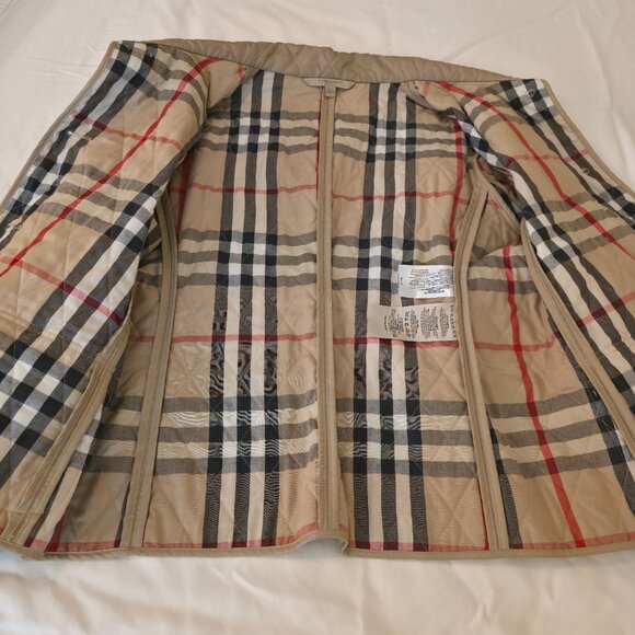 Burberry Brit Quilted Nova Check Jacket XL - EUC - Picture 7 of 12